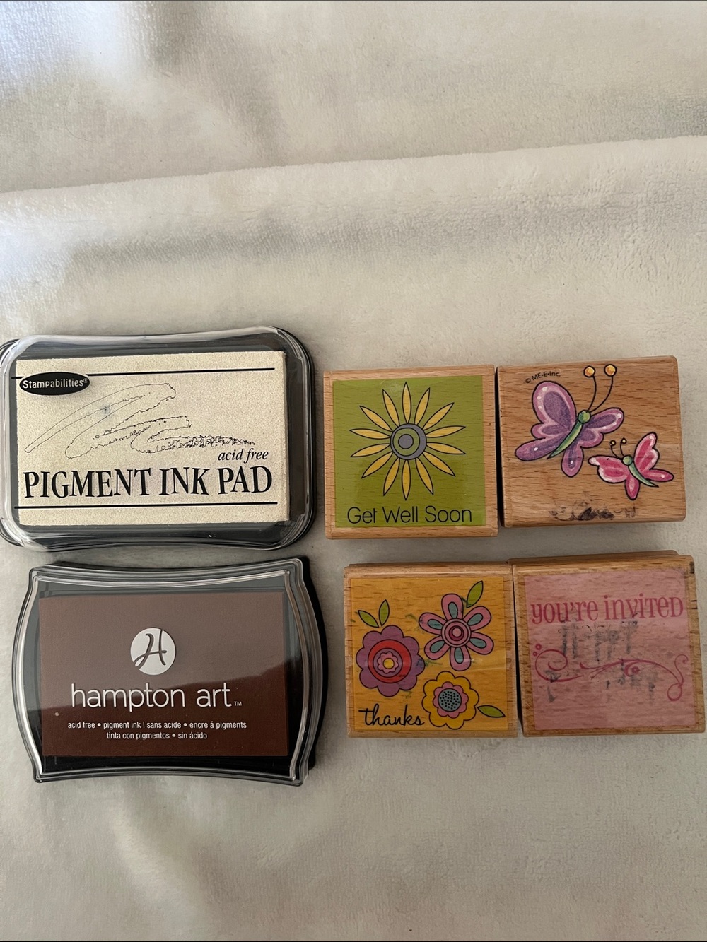 Hampton Art Brown Pigment Ink Pad